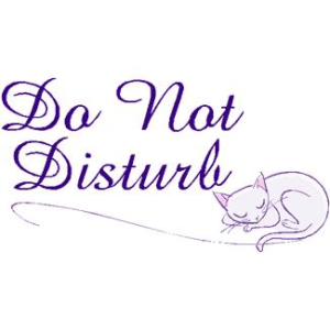 Do not disturb