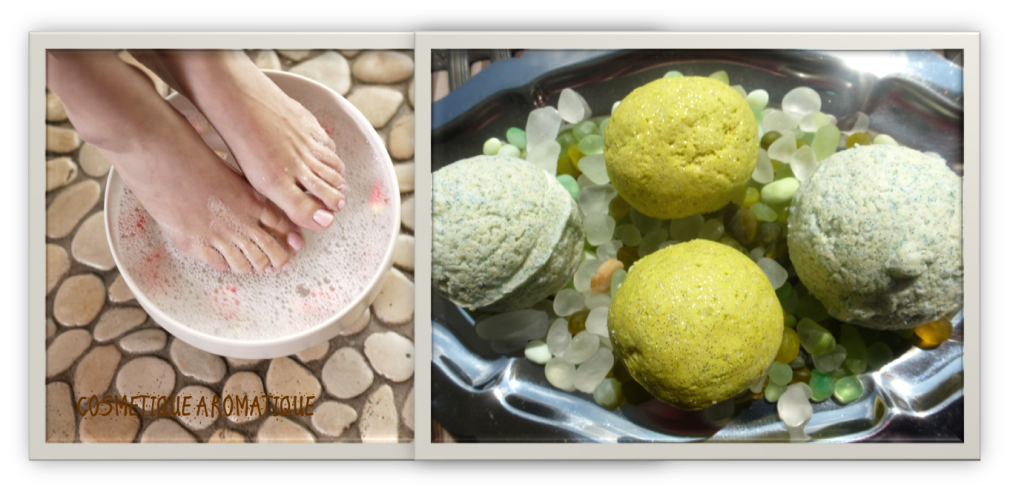 Boules effervescentes pour les pieds2