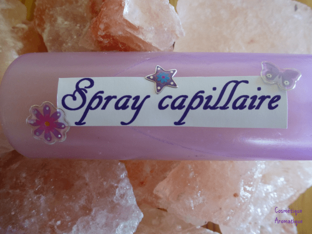 Spray capillaire