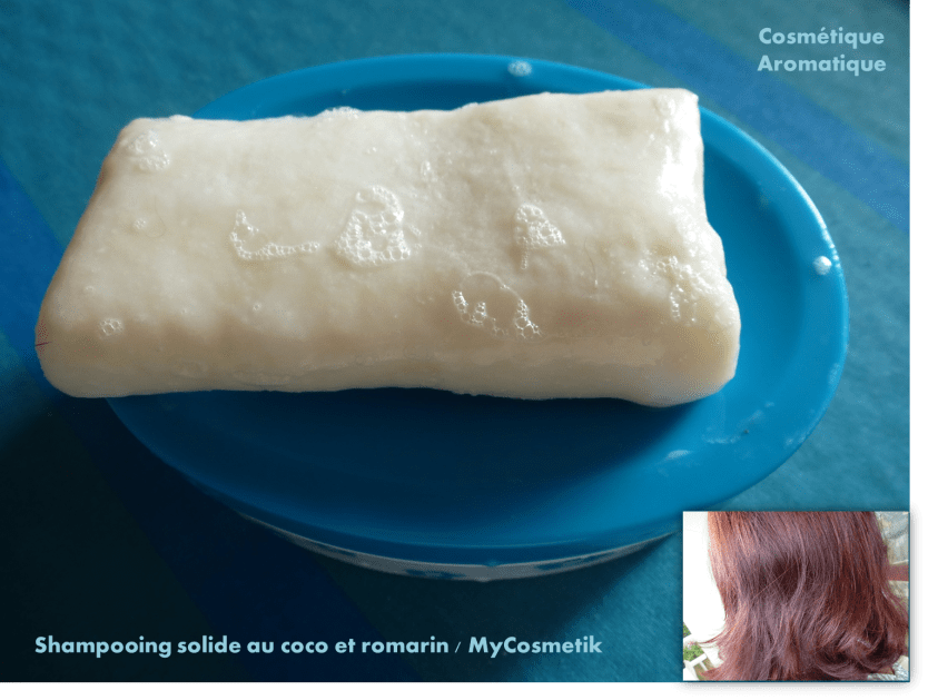 Shampooing solide coco et romarin