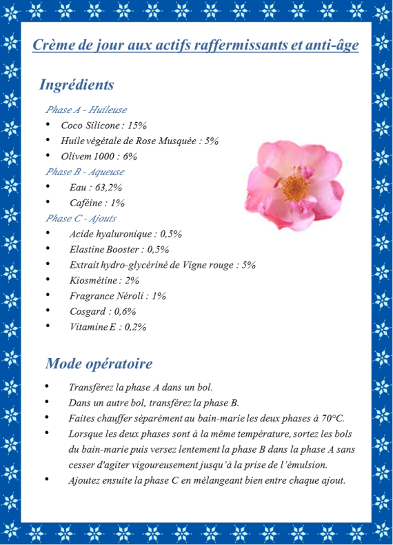 Crème visage raffermissante2