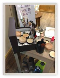 Atelier mise en beauté