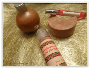 Panier de noel orange