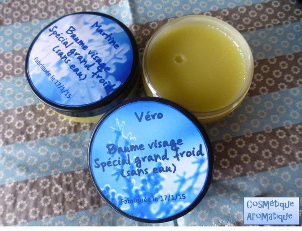 Baume visage « sans eau » pour les pays froids – Cosmétique Aromatique