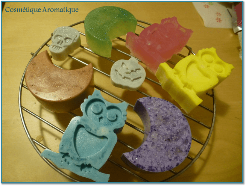 Savons de Noël au sel
