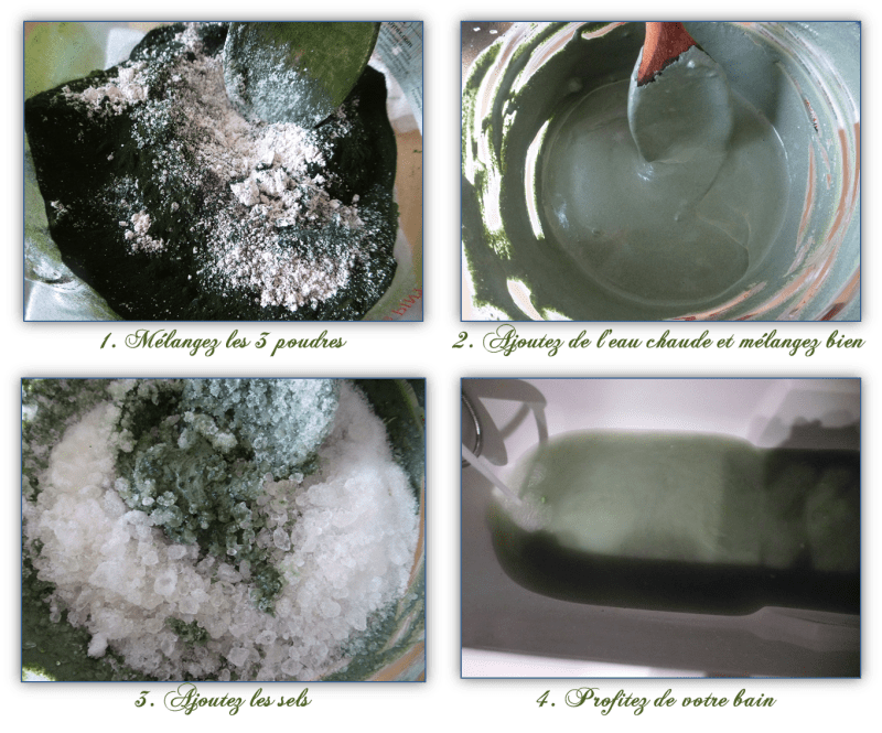 Bain reminéralisant et détoxifiant