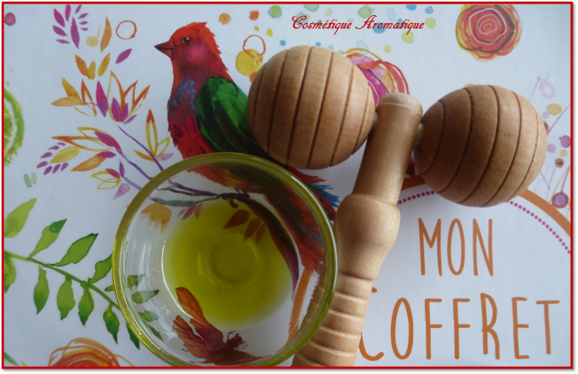 Huile de massage visage